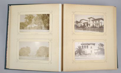 [Photographie] Côte d'azur - 1904-1905. Album...