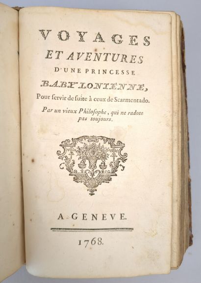 [VOLTAIRE] [COYER (Abbé)]. Ensemble 5 de...