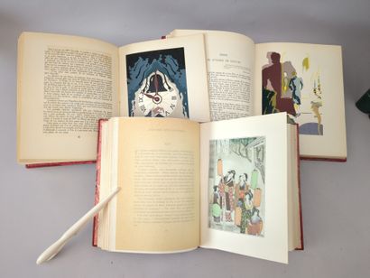 [Littérature] Réunion de 4 textes en 6 volumes...