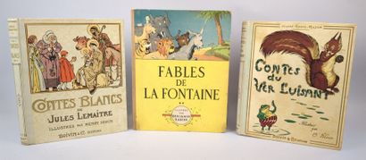 [Enfantina]. Réunion de 3 volumes in-4:

1/...