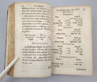MAYR (Georges) Institutiones Linguae Hebraicae,...