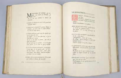[SUARÈS (André)]. Amour. Poëme de Félix Bangor....