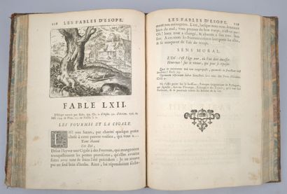ÉSOPE. Les Fables d'Esope, gravées par Sadeler,...