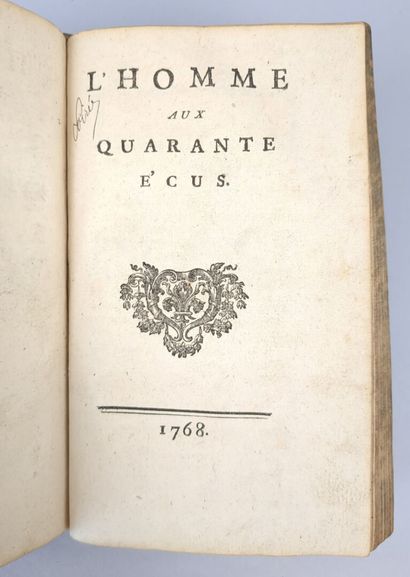 [VOLTAIRE] [COYER (Abbé)]. Ensemble 5 de...