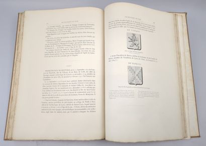 [Héraldique] [Lyon] MOREL de VOLEINE (L.)...