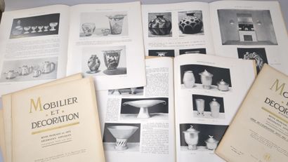 MOBILIER ET DÉCORATION D'INTÉRIEUR. Revue...