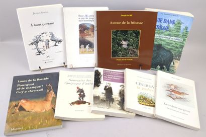 [Chasse] 9 volumes in-8 brochés:

1/ BASTIDE...