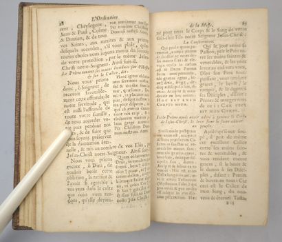 [Reliure] L'OFFICE DE LA SEMAINE SAINTE latin-françois...