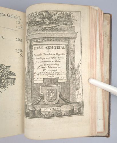 [Généalogie] [Héraldique] [DUMONT]. Fragmens...