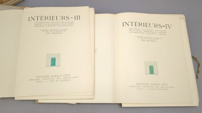 Léon MOUSSINAC Intérieurs I à IV (complet)....