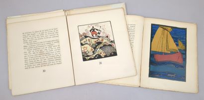 POE (Edgar Allan). Réunion de 2 volumes in-8...