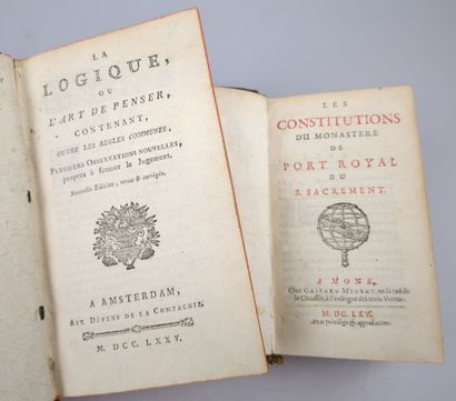 [ABBAYE DE PORT-ROYAL]. Les Constitutions...
