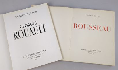 Réunion de 2 monographies d'artistes:

1/...