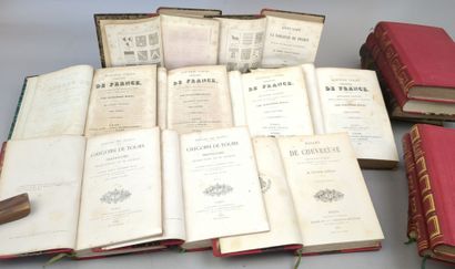 [Histoire] 17 volumes reliés in-12 ou in-8...