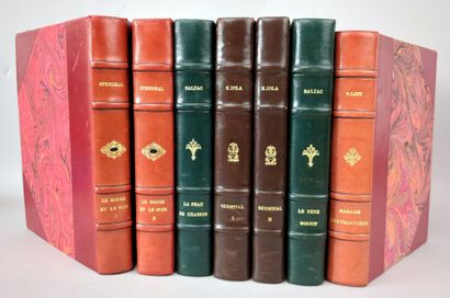 [Littérature] Réunion de 4 textes en 6 volumes...