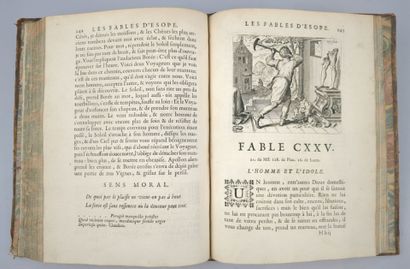 ÉSOPE. Les Fables d'Esope, gravées par Sadeler,...