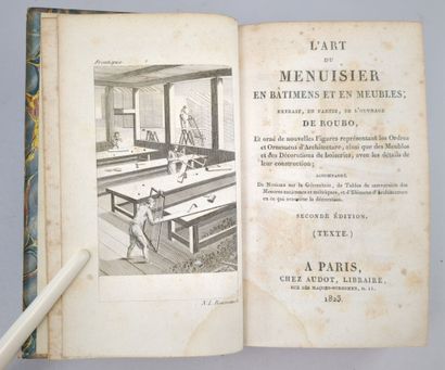 ROUBO (Jacques-André). L'Art du menuisier...