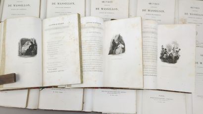 MASSILLON (J.-B.) OEuvres complètes. Paris,...