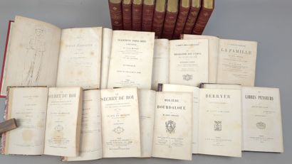 [Histoire] 18 volumes reliés in-12 ou in-8...