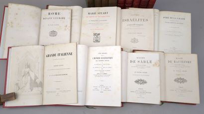 [Histoire] 17 volumes reliés in-12 ou in-8...