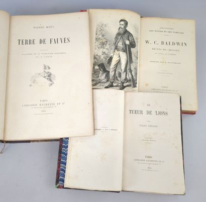 [Chasse] 3 volumes reliés du XIXe siècle:

1/...