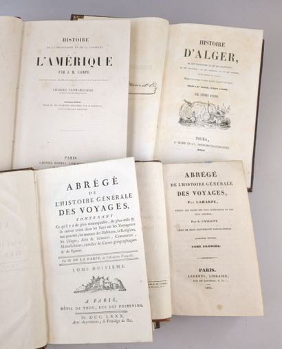 [Voyages] 4 volumes reliés:

1/ CAMPE (J.H.)....