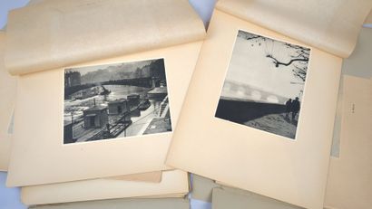 BLANC & DEMILLY. Les aspects de Lyon. 2 portfolios...