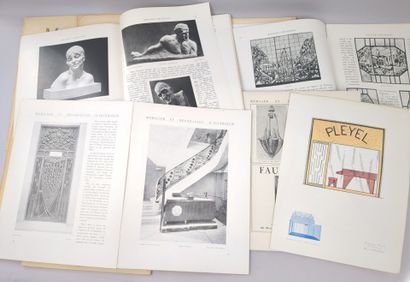 MOBILIER ET DÉCORATION D'INTÉRIEUR. Revue...