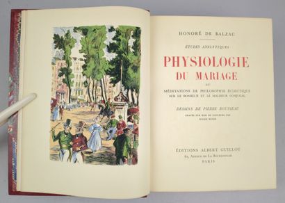 BALZAC (Honoré de). Physiologie du mariage....