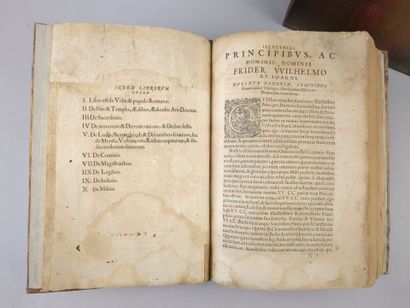 ROSINUS (Johanem). Romanarum antiquitatum...