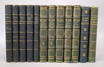 [Littérature] 12 volumes in-12 reliés du...