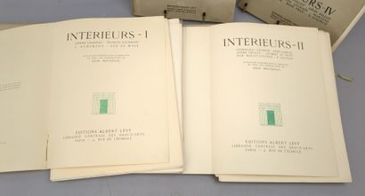 Léon MOUSSINAC Intérieurs I à IV (complet)....