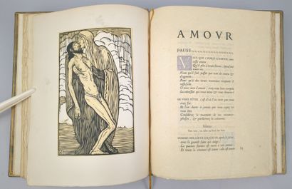 [SUARÈS (André)]. Amour. Poëme de Félix Bangor....