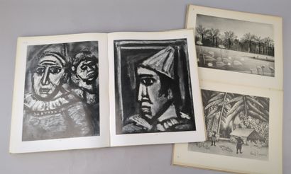 Réunion de 2 monographies d'artistes:

1/...
