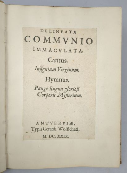 [Emblèmes] MECHELEN (Jan van) Delineata communio...