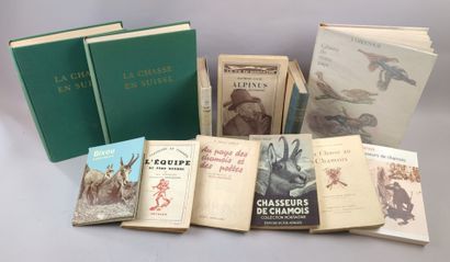 [Chasse] [Montagne] 11 textes en 12 volumes...