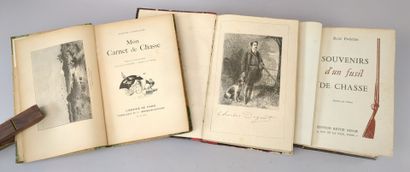 [Chasse] 3 volumes in-8 reliés:

1/ DIGUET...