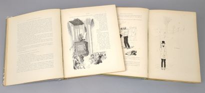 [JOB]. Réunion de 2 volumes illustrés par...
