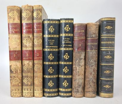 [Auteurs latins] 7 volumesreliés (accds):

1/...