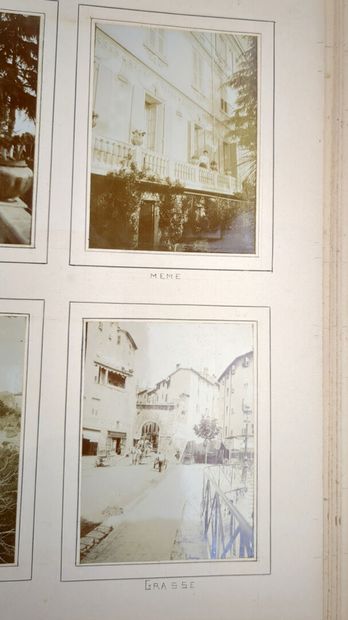 [Photographie] Côte d'azur - 1904-1905. Album...