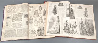 [Mode]. LA SAISON, journal illustré des Dames....