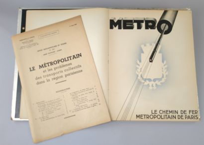 Le Chemin de fer métropolitain de Paris....