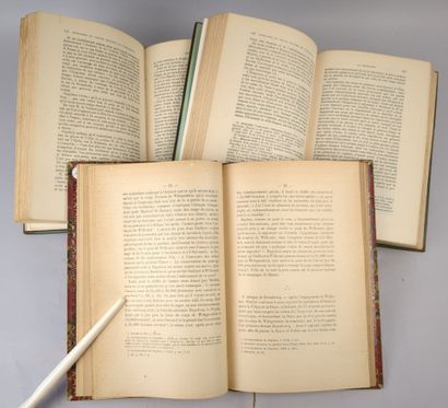 [Empire] 2 textes en 3 volumes in-8 reliés:

1/...