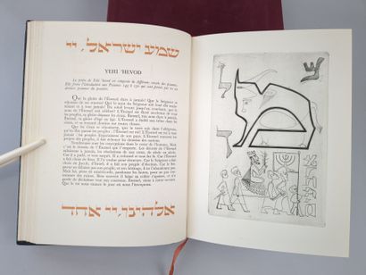 [Judaïca]. [KROL, Abram]. Prières d'Israël,...