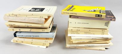 BECKETT (Samuel). 31 volumes brochés édités...
