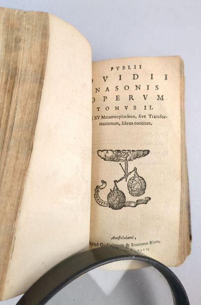 OVIDE. Publii Ovidii Nasonis Opera, ex recensione...