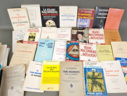 [Franc-Maçonnerie] Réunion de 43 volumes...