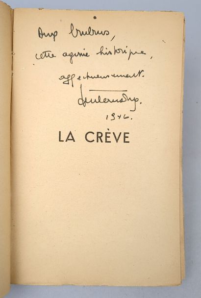 DARD (Frédéric). La crève. Lyon, Confluences,...