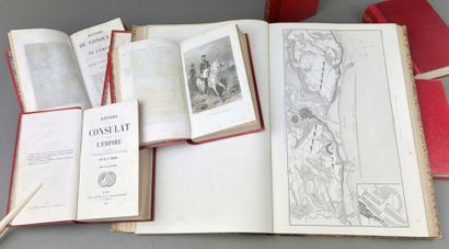 THIERS (Adolphe). Histoire du Consulat et...