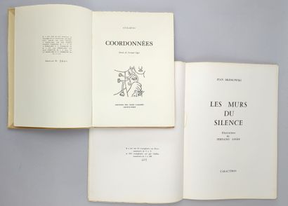 Réunion de 2 ouvrages in-8 brochés illustrés...